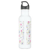 Floral Water Fles (Achterkant)