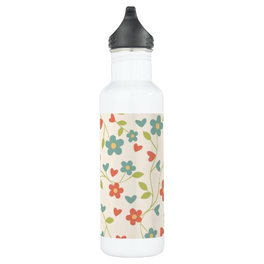 Floral Water Fles (Rechts)