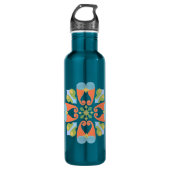 Floral Water Fles (Voorkant)