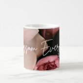 Floral Watercolor Botanical Pillow Koffiemok (Center)