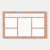 Floral Watercolor Custom Planner Post-it® Notes (Voorkant)