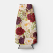 Floral Watercolor Flesjeskoeler (Voorkant)