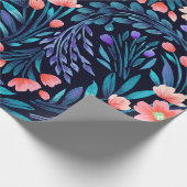 Floral watercolor seamless pattern. cadeaupapier (Hoek)