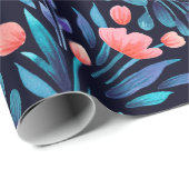Floral watercolor seamless pattern. cadeaupapier (Rol Hoek)