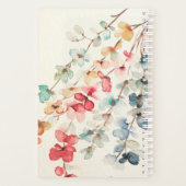 Floral Waterfall Spiral Planner (Achterkant)