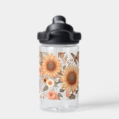 Floral Waterfles (Achterkant)