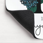 Floral waterstof-element muismat (Hoek)