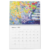Floral Waterverf 2013 kalender (Feb 2027)