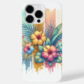 Floral Waterverf Artiest Telefoonhoes Case-Mate iPhone Case (Achterkant)