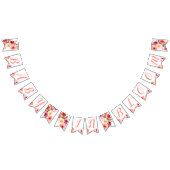 Floral Waterverf Baby in Baby shower Bloom Vlaggetjes (Alle)