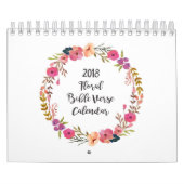 Floral Waterverf Bijbelse agenda Kalender (Hoes)