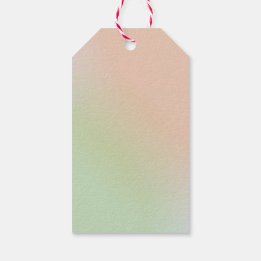  Floral Waterverf Bouquet Vrijgezellenfeest Cadeaulabel (Achterkant)