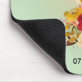  Floral Waterverf Bouquet Wedding Mr & Mrs. Muismat (Hoek)