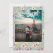 Floral-Waterverf | Datum opslaan Save The Date (Voorkant)