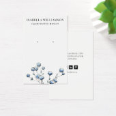  Floral Waterverf die Kaart van het Verouderde Ver (Bureau)