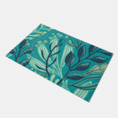Floral Waterverf Elegant Deurmat (Schuin)