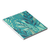 Floral  Waterverf Elegant Notitieblok (Schuin)