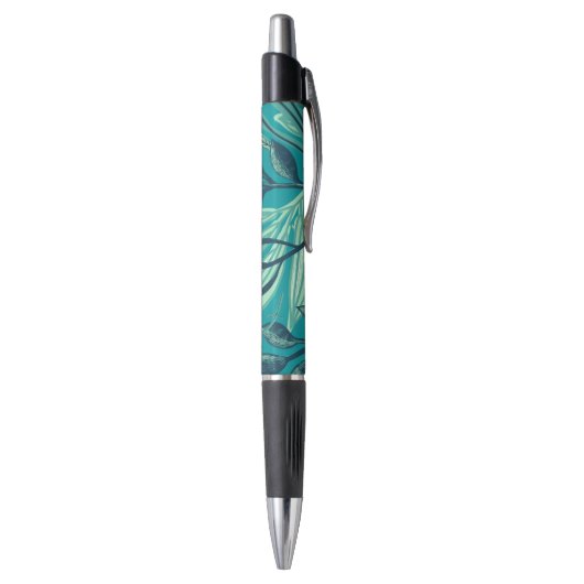 Floral  Waterverf Elegant Pen (Achterkant (Verticaal))