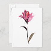 Floral Waterverf II Briefkaart (Voorkant / Achterkant)