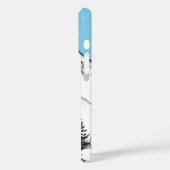 Floral Waterverf iPhone 16 Hoesje (Achterkant / Links)