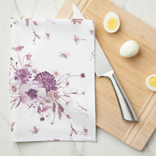 Floral Waterverf Kitchen Towel Theedoek