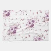 Floral Waterverf Kitchen Towel Theedoek (Horizontaal)