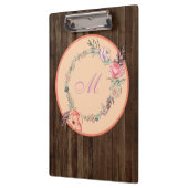 Floral Waterverf Klembord (Links)