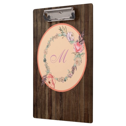 Floral Waterverf Klembord (Links)