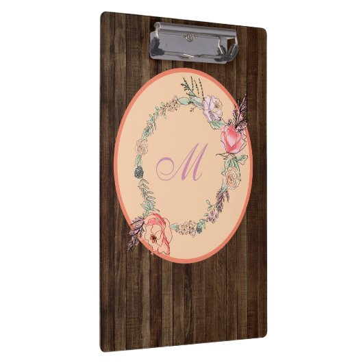 Floral Waterverf Klembord (Rechts)