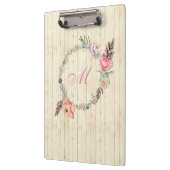 Floral Waterverf Klembord (Links)