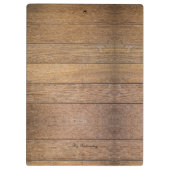 Floral Waterverf Klembord (Achterkant)