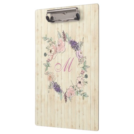 Floral Waterverf Klembord (Links)