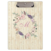 Floral Waterverf Klembord (Voorkant)