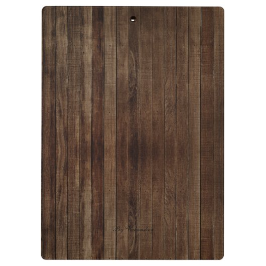 Floral Waterverf Klembord (Achterkant)