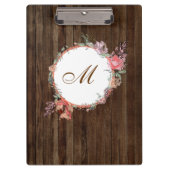 Floral Waterverf Klembord (Voorkant)