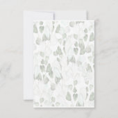 Floral Waterverf krijgt snel een flat notebook Kaa Notitiekaartje (Achterkant)