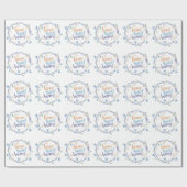 Floral Waterverf met startpunt Cadeaupapier (Vlak)