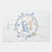 Floral Waterverf met startpunt Theedoek (Horizontaal)