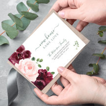 Floral waterverf moderne elegant