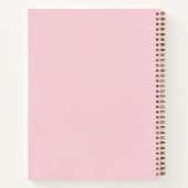 Floral-Waterverf Notitieboek (Achterkant)