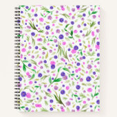 Floral Waterverf Notitieboek Journal voor Moms (Voorkant)