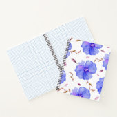 Floral Waterverf Notitieboek voor werk of journali (Binnen)