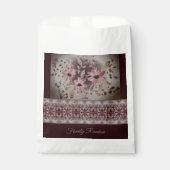  Floral Waterverf Ontworpen Bedankzakje (Voorkant)