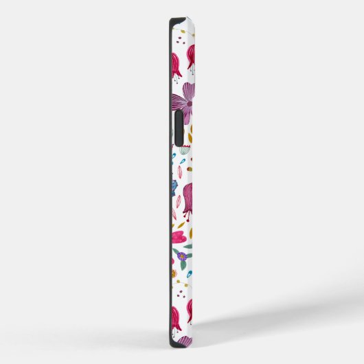 Floral Waterverf Pattern Case-Mate iPhone Case (Achterkant / Rechts)