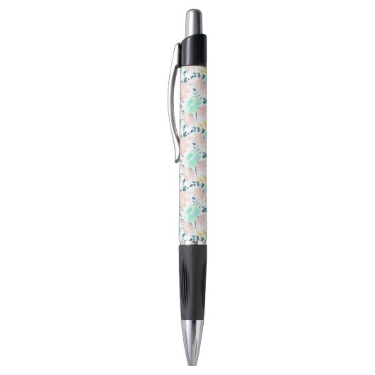 Floral Waterverf Pattern Pen (Top (Verticaal))