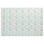 Floral Waterverf Pattern Stof (Fat Quarter)