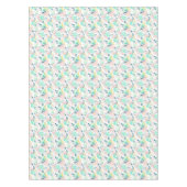 Floral Waterverf Pattern Tafelkleed (Voorkant)