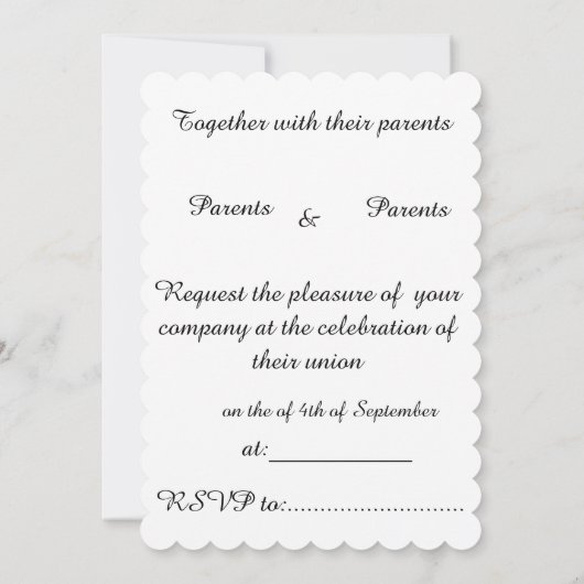 Floral waterverf poppies met huwelijksuitnodiging kaart (Achterkant)