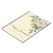 Floral Waterverf Specialized Prayer Journal Notitieboek (Linkerzijde)