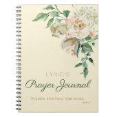 Floral Waterverf Specialized Prayer Journal Notitieboek (Voorkant)